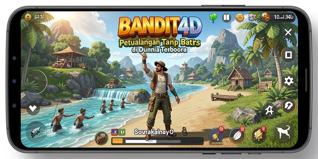 Tampilan gameplay mendebarkan, jelajahi dunia terbuka yang luar biasa.