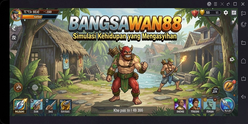 Tampilan gameplay BANGSAWAN88 yang mengasyikkan dan interaktif.