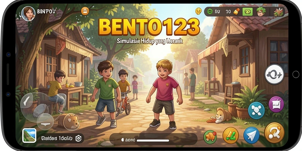Tampilan gameplay BENTO123 yang menawan dan imersif.
