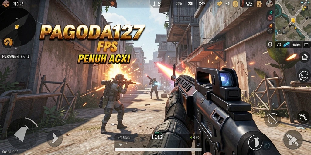 Tampilan gameplay seru dan mendebarkan di PAGODA127.