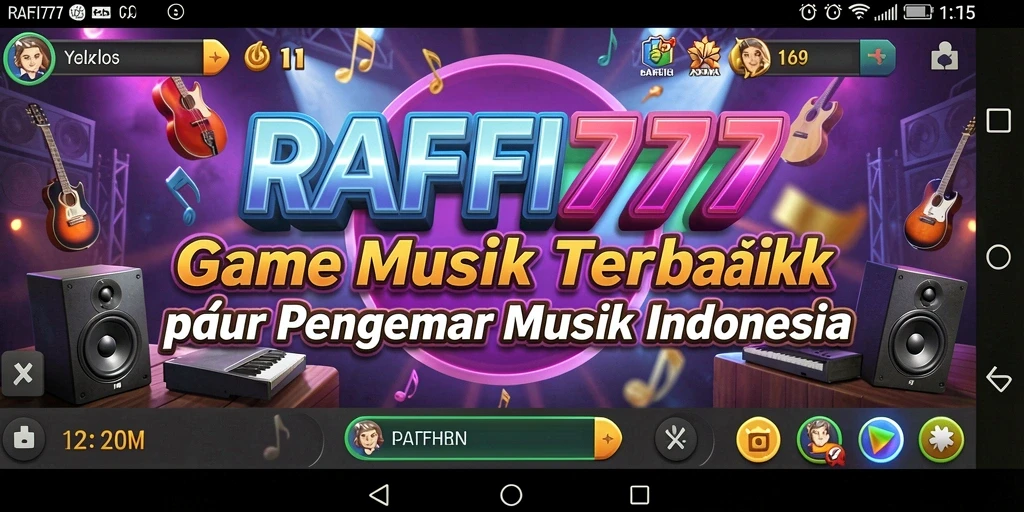 Gameplay RAFFI777 yang menarik dan penuh warna.
