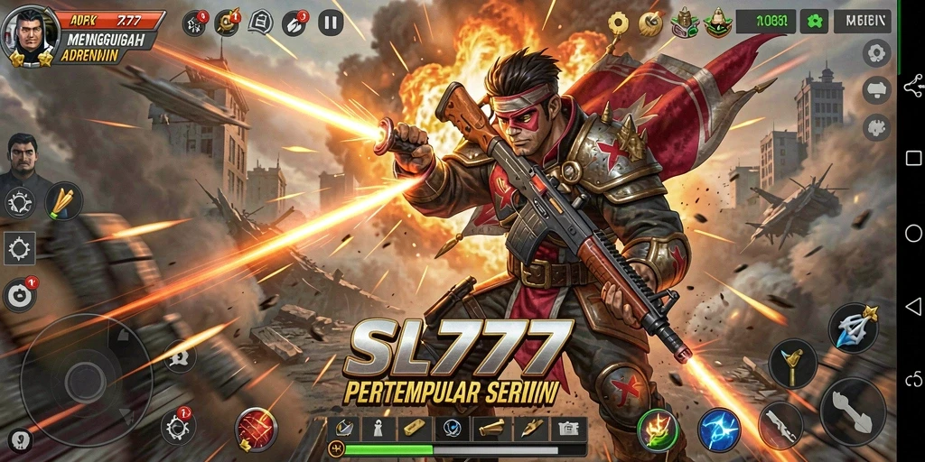 Tampilan utama <strong>SL777</strong> dengan aksi pertarungan yang seru.